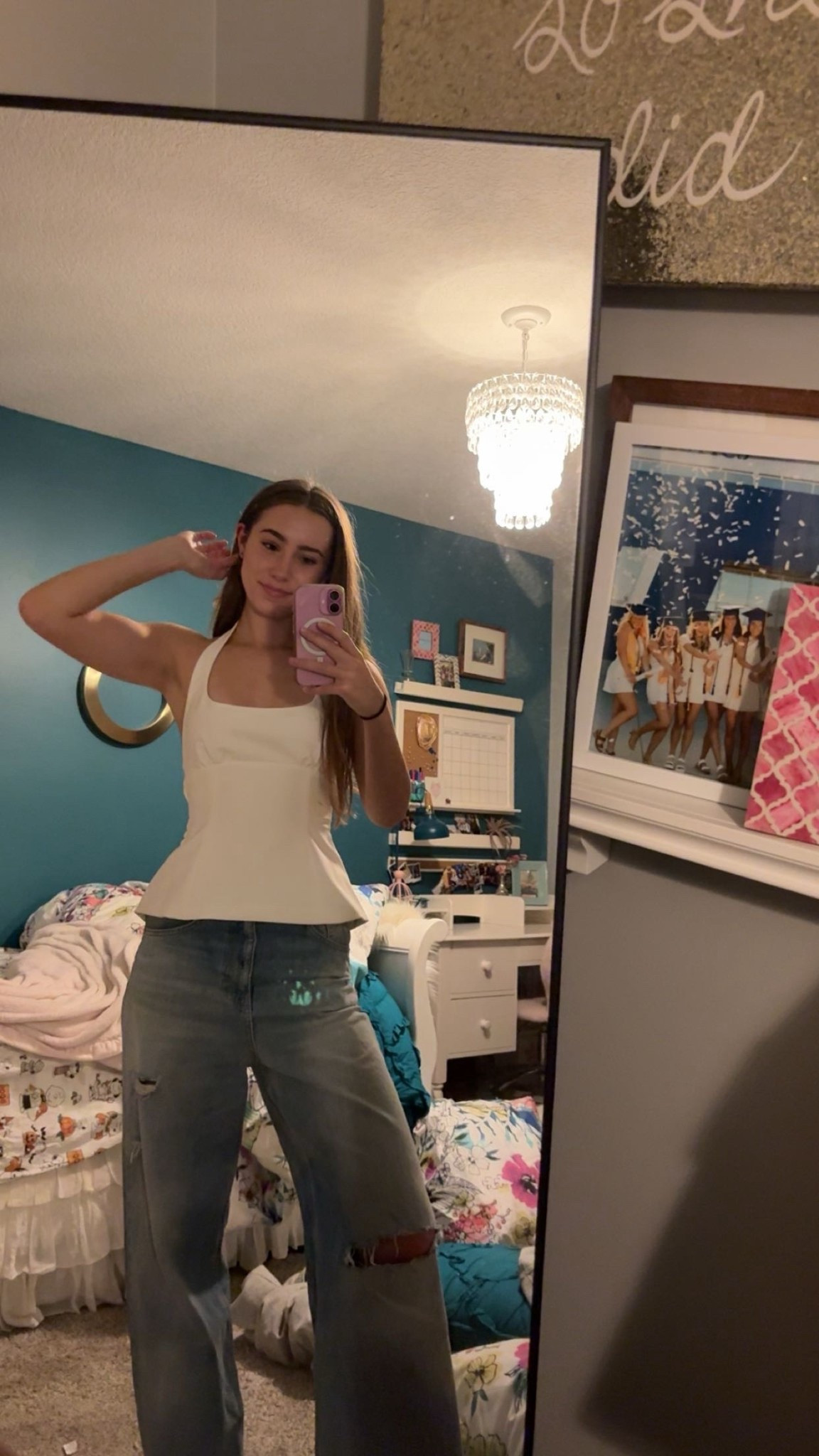 Going out outfit🥂👖👕
Shirt - true to size (XS)
Jeans - run large (2)
Boots - true to size (8)

#LTKHoliday #LTKFindsUnder100 #LTKSeasonal