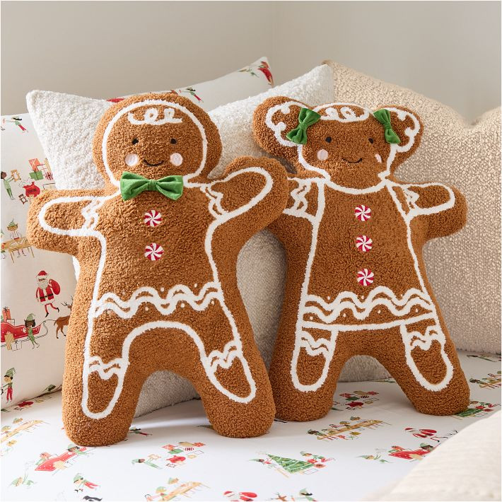 Gingerbread Pillow | West Elm (US)