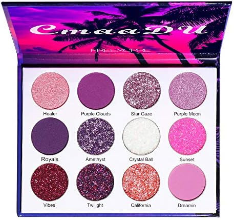 Mysense 12 Colors Shimmer Eyeshadow,Long Lasting Waterproof High Pigment Eye Shadow Powder Beauty... | Amazon (US)