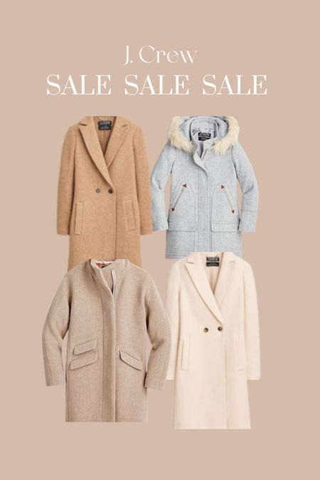 J. crew sale on wool coats! Up to 45% off! 

#LTKSeasonal #LTKsalealert #LTKstyletip