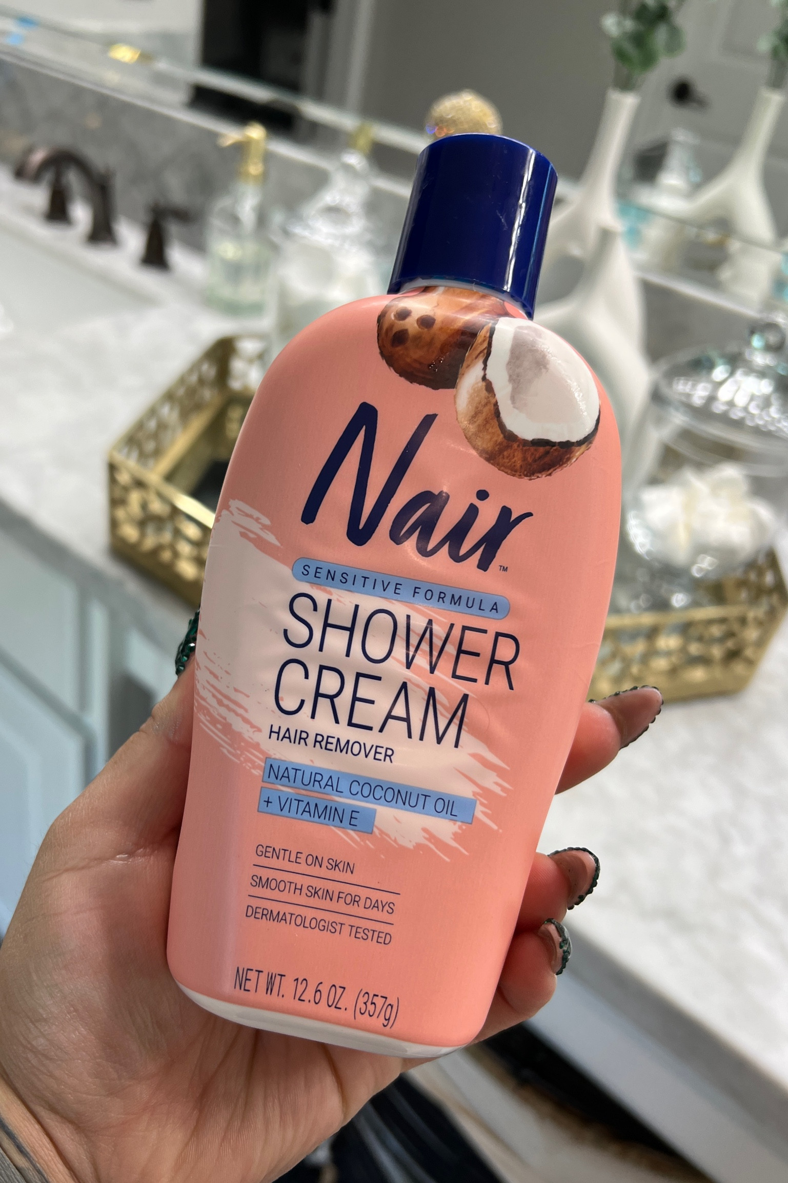 Nair Sensitive Formula Shower curated on LTK