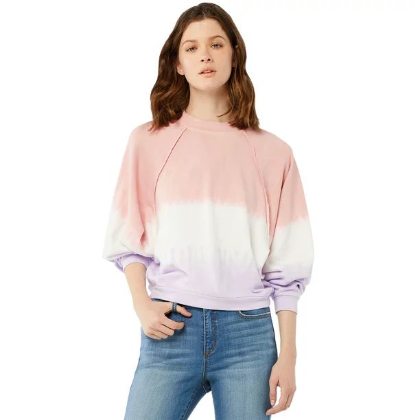 Scoop Women’s Raglan Sweatshirt | Walmart (US)