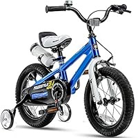 RoyalBaby Kids Bike Boys Girls Freestyle Bicycle 12 14 16 Inch with Training Wheels, 16 18 20 with K | Amazon (US)