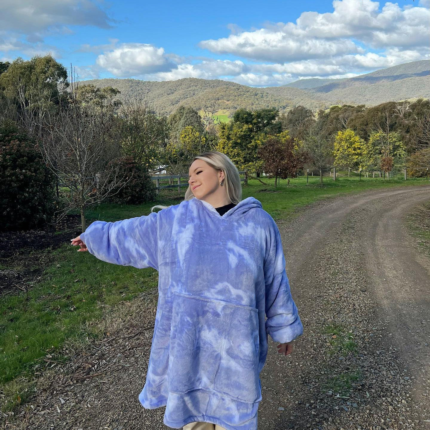 Purple Tie-Dye Oodie | The Oodie (US)