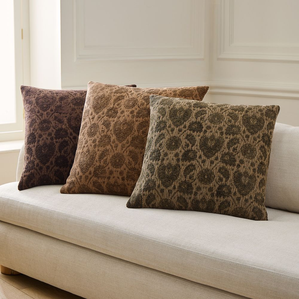 Chenille Jacquard Paisley Pillow Cover | West Elm (US)