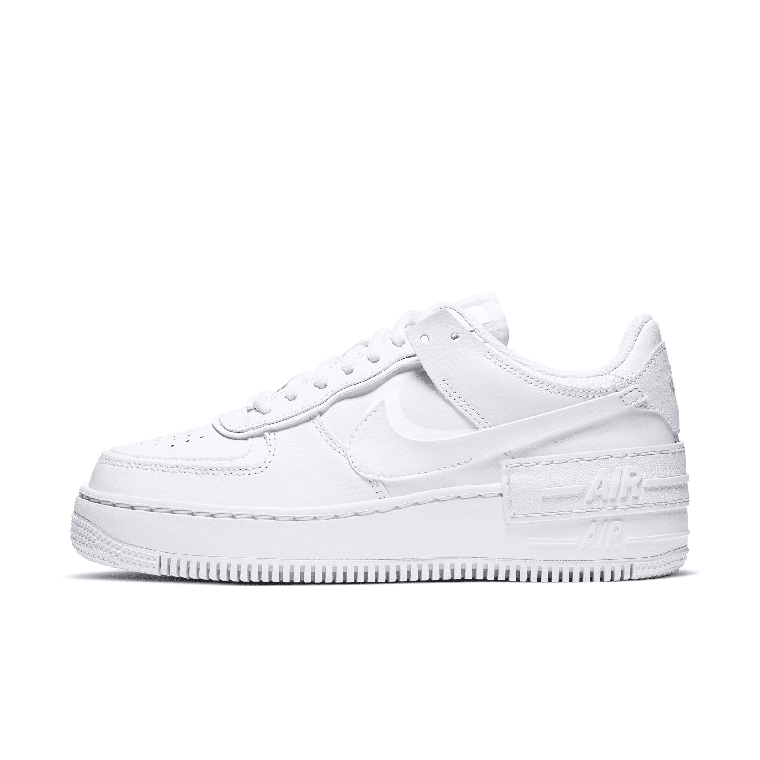 Nike Women's Air Force 1 Shadow Shoes in White, Size: 7.5 | CI0919-100 | Nike (US)