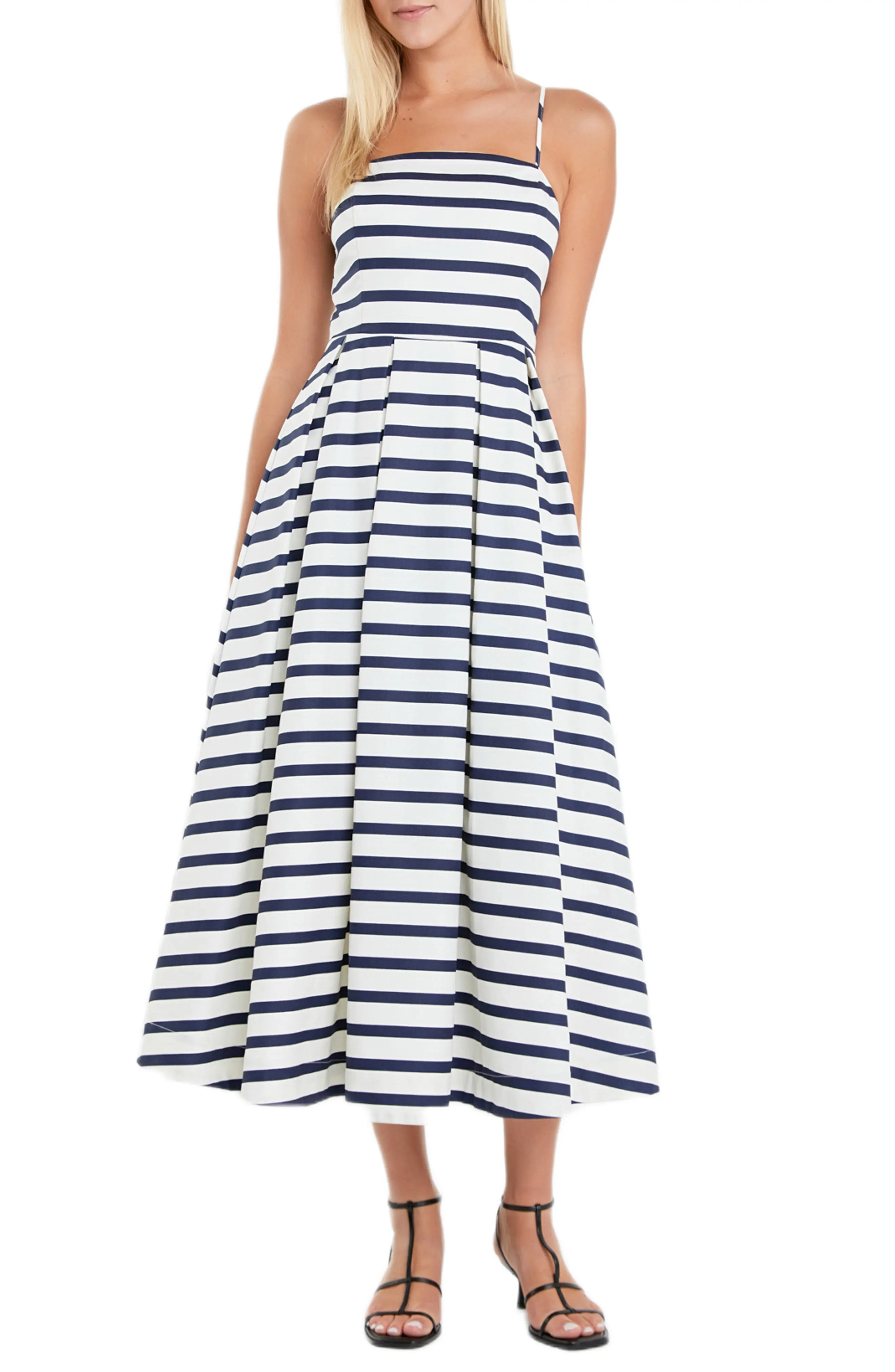Stripe Sleeveless Maxi Dress (Women) | Nordstrom | Nordstrom