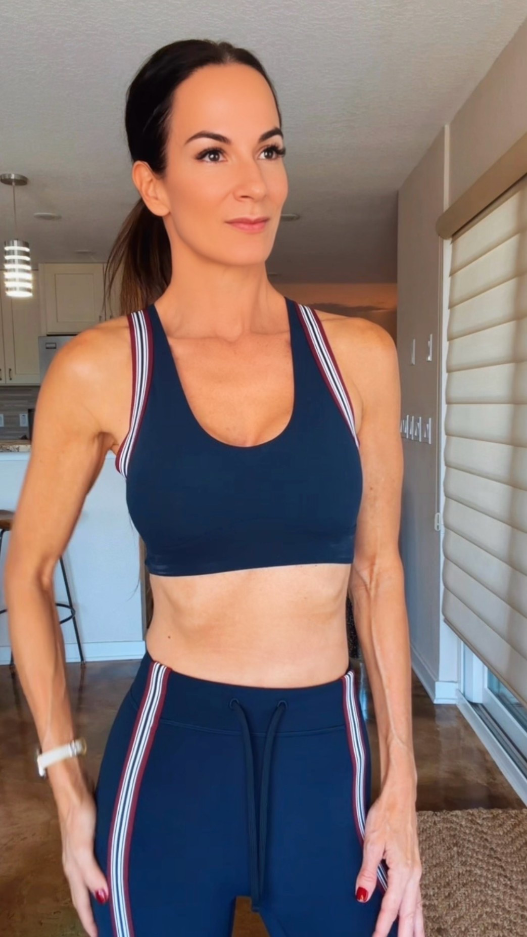 Sporty, sculpting and a little bit retro. 💙 This matching Lululemon bra and pant set had me at the striped detailing! Perfect for workouts, Pilates, errands—or simply looking like you might be headed to one. 😉 #LTKfit

#LTKActive #LTKOver40 #LTKootd #LTKActive #LTKfitnessgoals