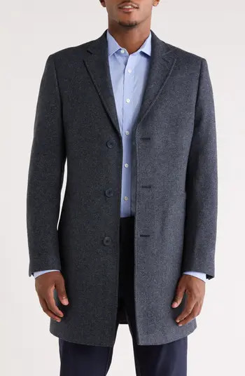 Herringbone Topcoat | Nordstrom Rack