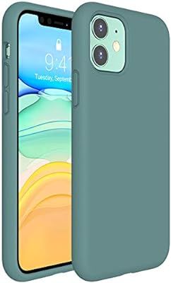 Miracase Liquid Silicone Case Compatible with iPhone 11 6.1 inch(2019), Gel Rubber Full Body Prot... | Amazon (US)