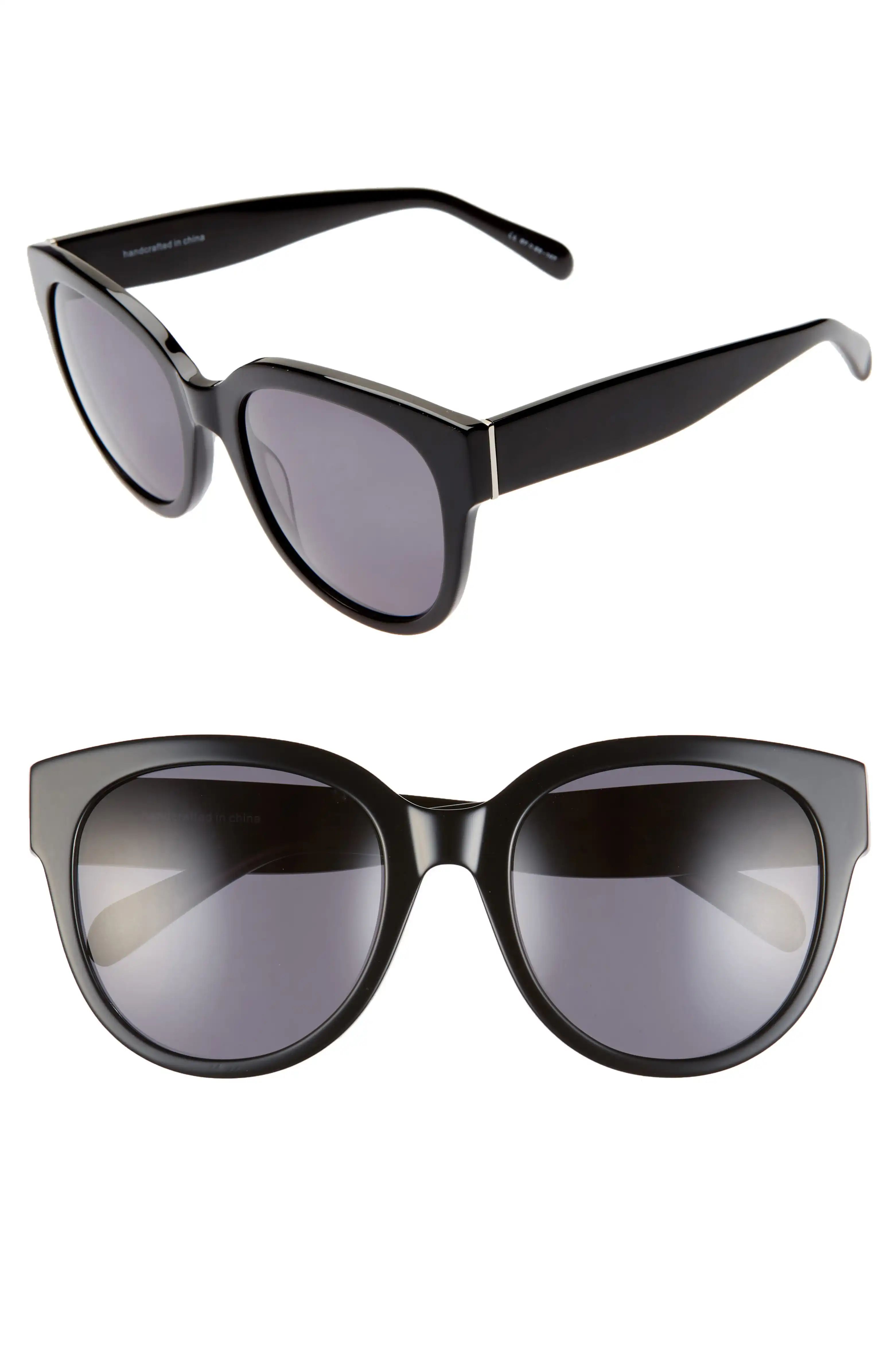 55mm Round Sunglasses | Nordstrom