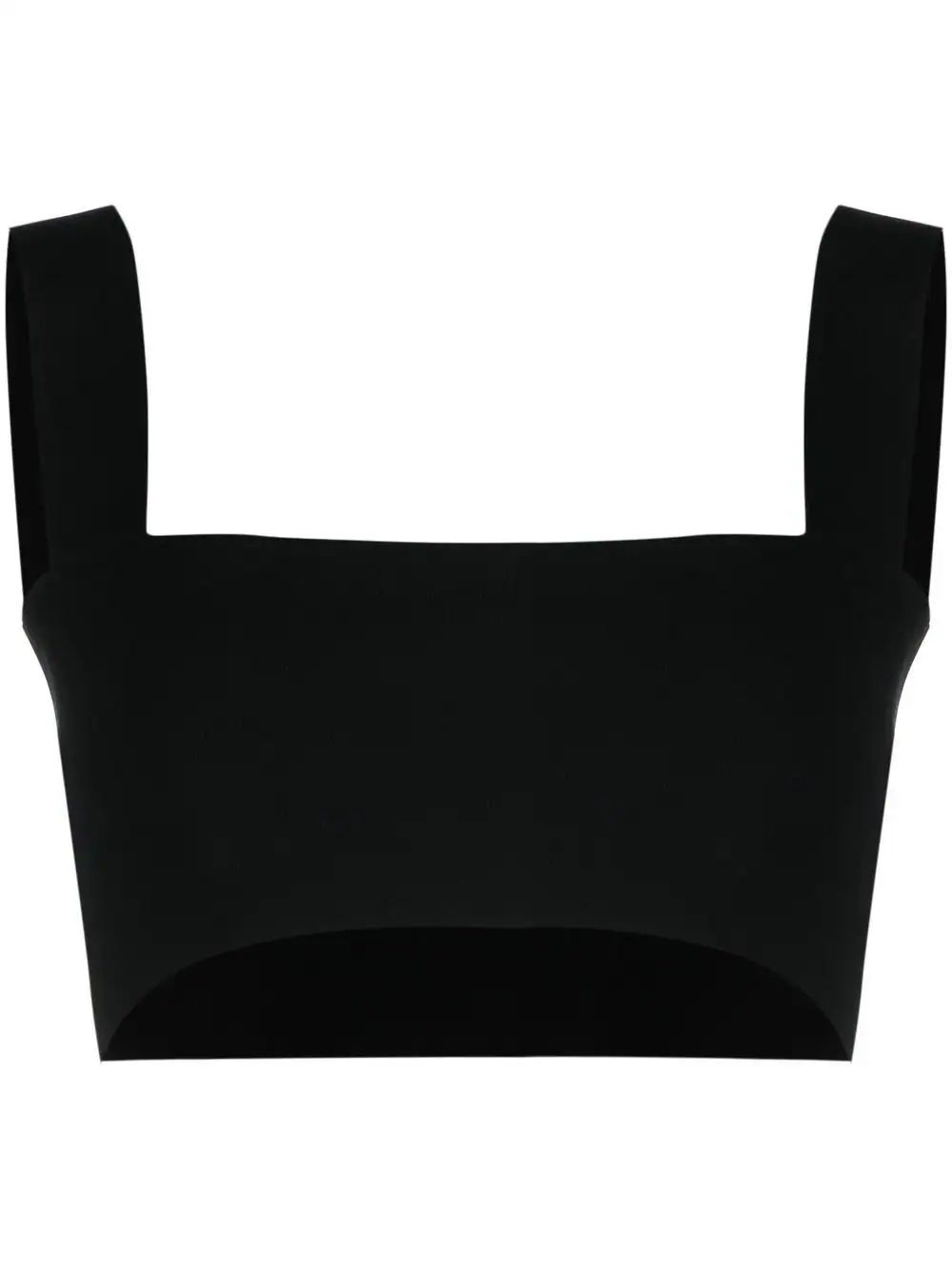 square-neck cropped top | Farfetch Global