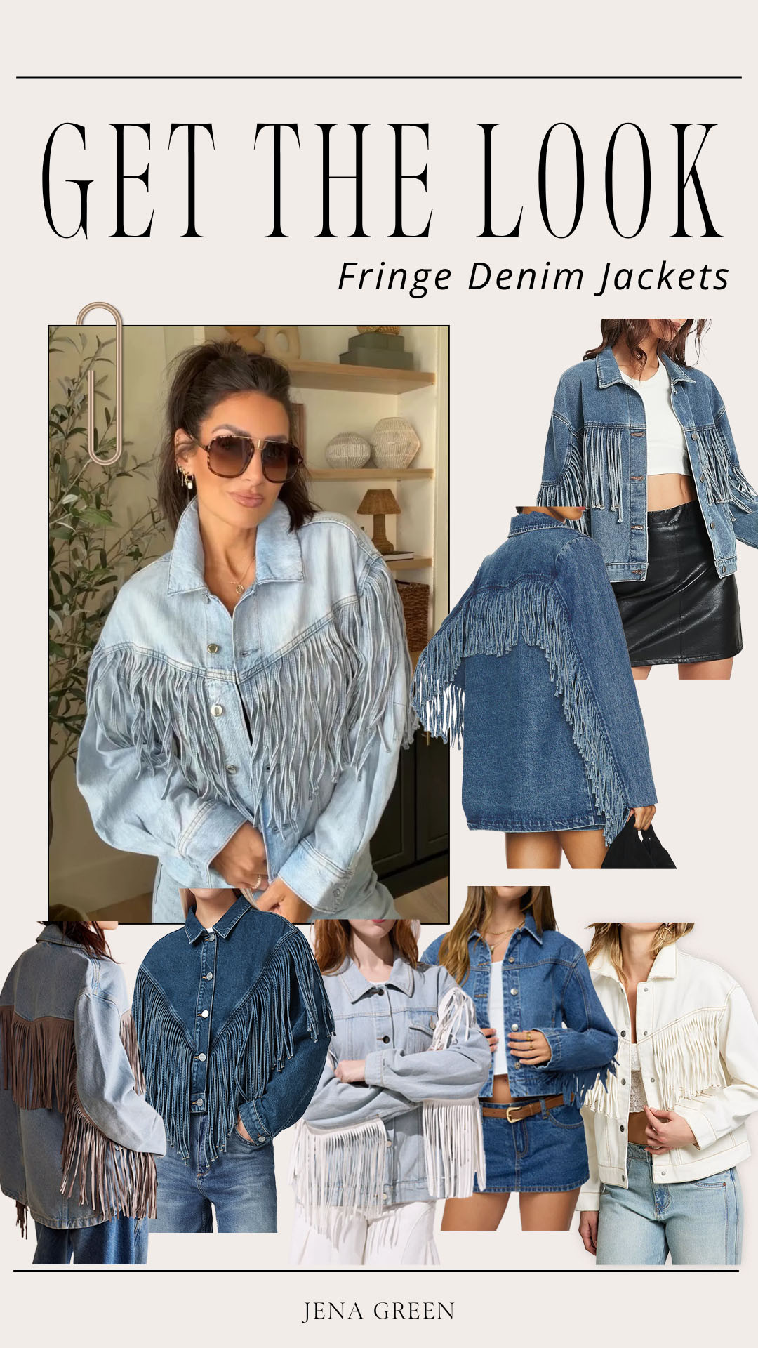 Fringe Denim Jackets | Fringe Jackets | Denim Fringe Jackets 

 #LTKootd #LTKSeasonal