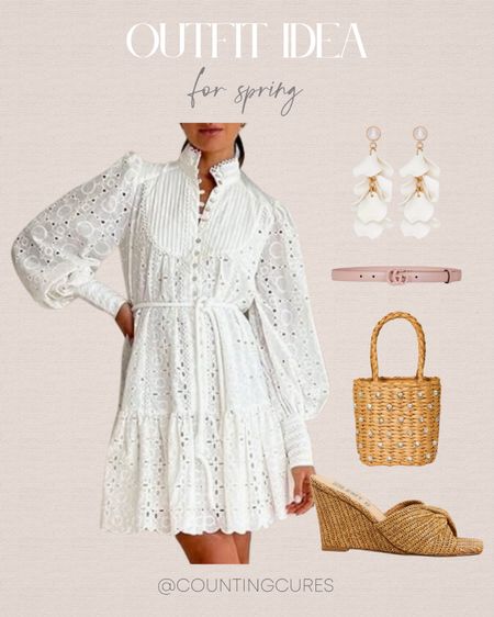 This chic white mini dress from Amazon is great for your everyday look!
#fashionfinds #outfitinspo #springlook #vacationoutfit

#LTKshoecrush #LTKstyletip #LTKitbag
