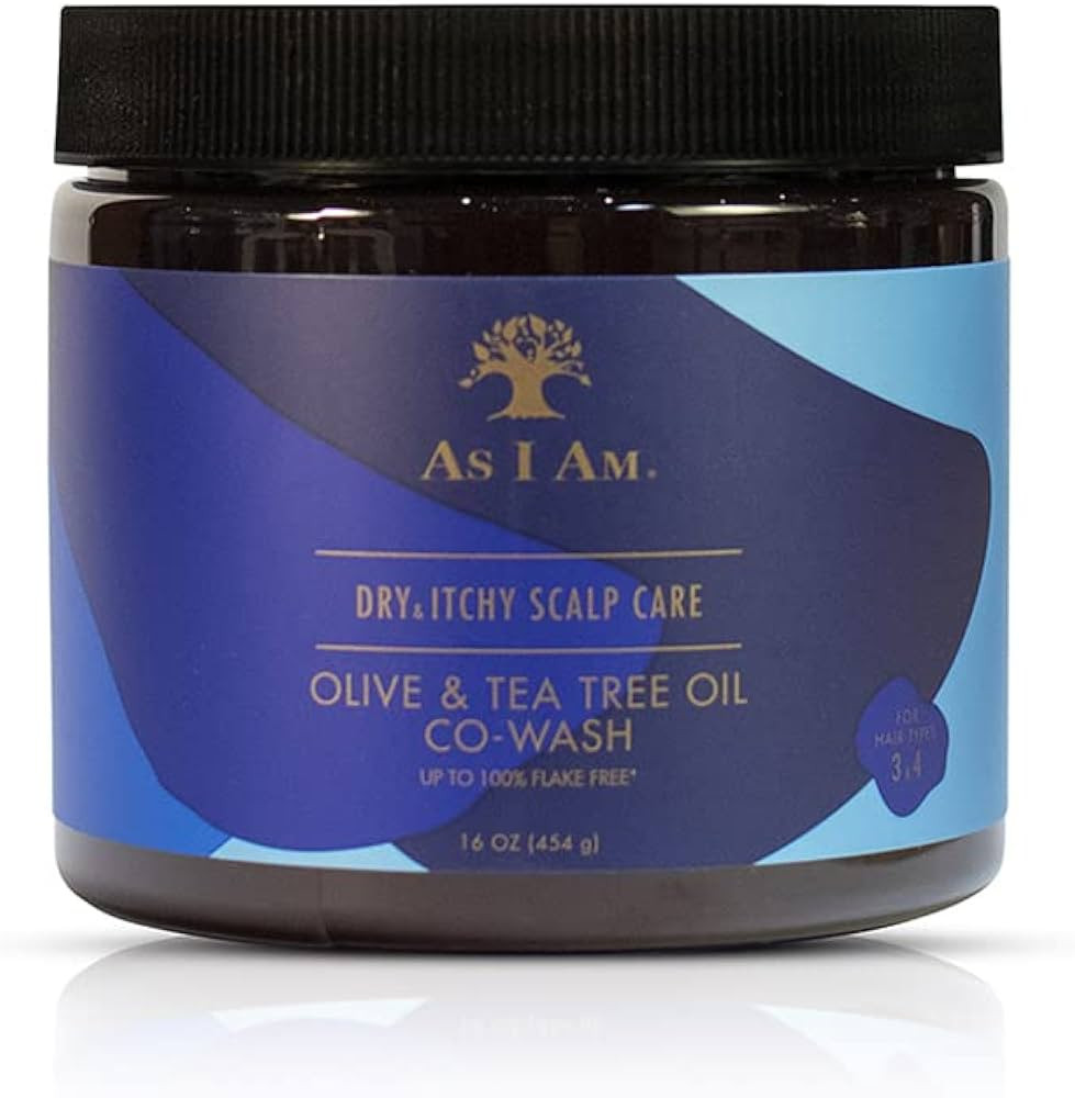 As I Am Dry & Itchy Scalp Care Cowash - 16 ounce - Enriched with Zinc Pyrithione, Olive Oil, and ... | Amazon (US)