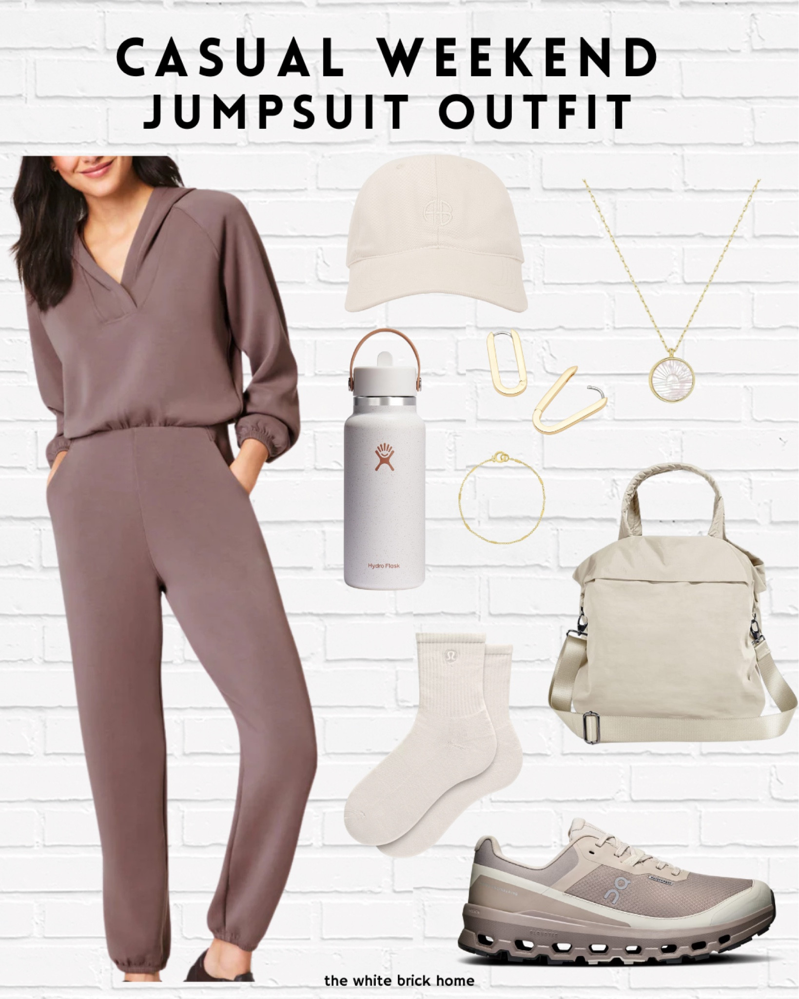 Adding this jumpsuit to my cart! It comes in several lengths, including petite! 

Outfit, weekend outfit, casual outfit, outfit on the go, airport outfit, hat, baseball hat, backpack, SAHM outfit, sneakers, on running shoes, lululemon, Amazon backpack, lululemon dupe on Amazon, water bottle, jewelry, casual clothes, travel outfit, spanx outfit, socks, crew socks, lululemon, Amazon, spanx, athlesuire 

#LTKActive #LTKTravel #LTKHome