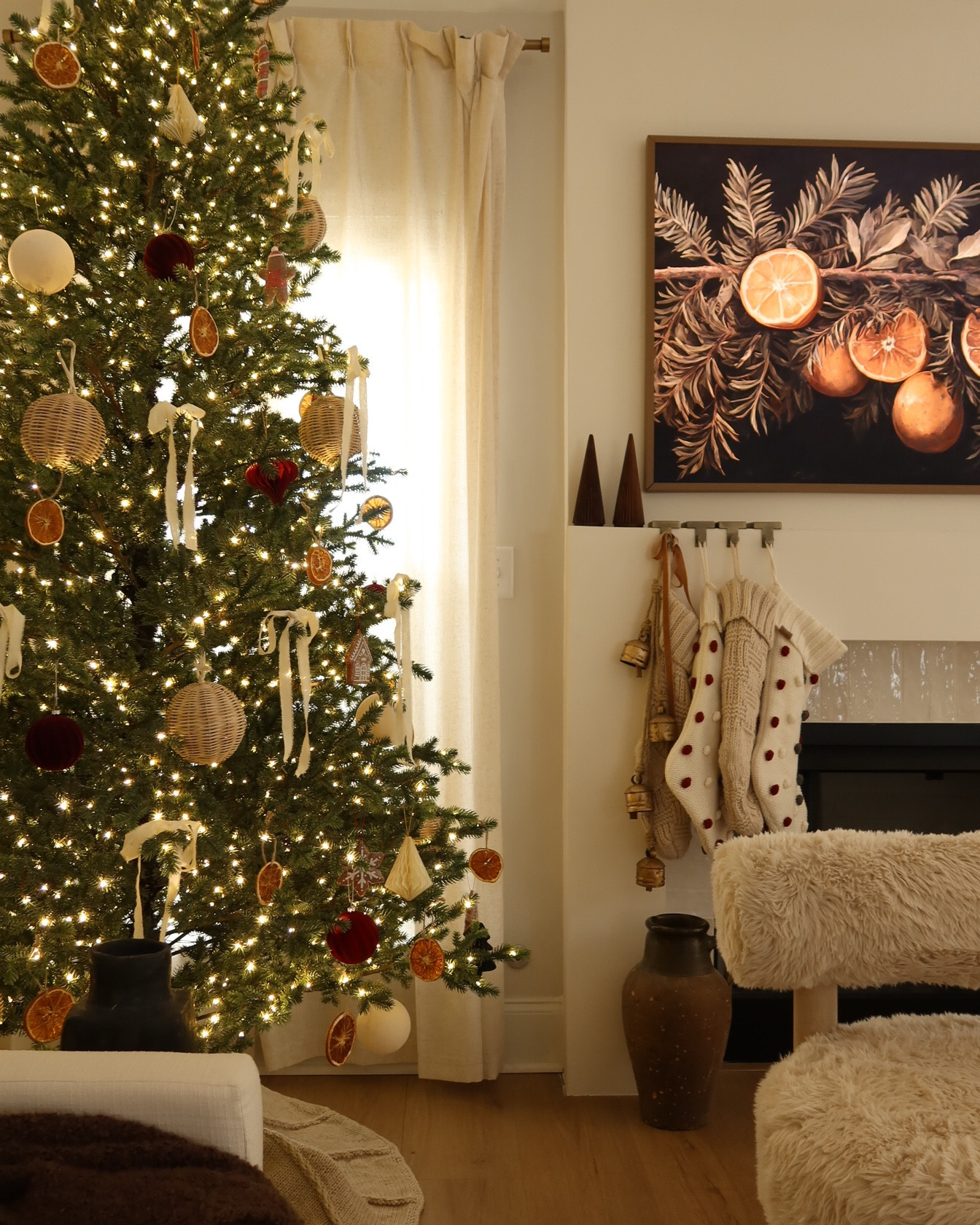 Christmas 2024
Home Depot 9’ Christmas tree warm twinkle lights high quality! 
Ornaments- stockings Christmas trees decor bottle brush trees classic Christmas home decor holiday decoration organic Christmas coffee table accent chairs living room styling 

#LTKHome #LTKHoliday #LTKSeasonal