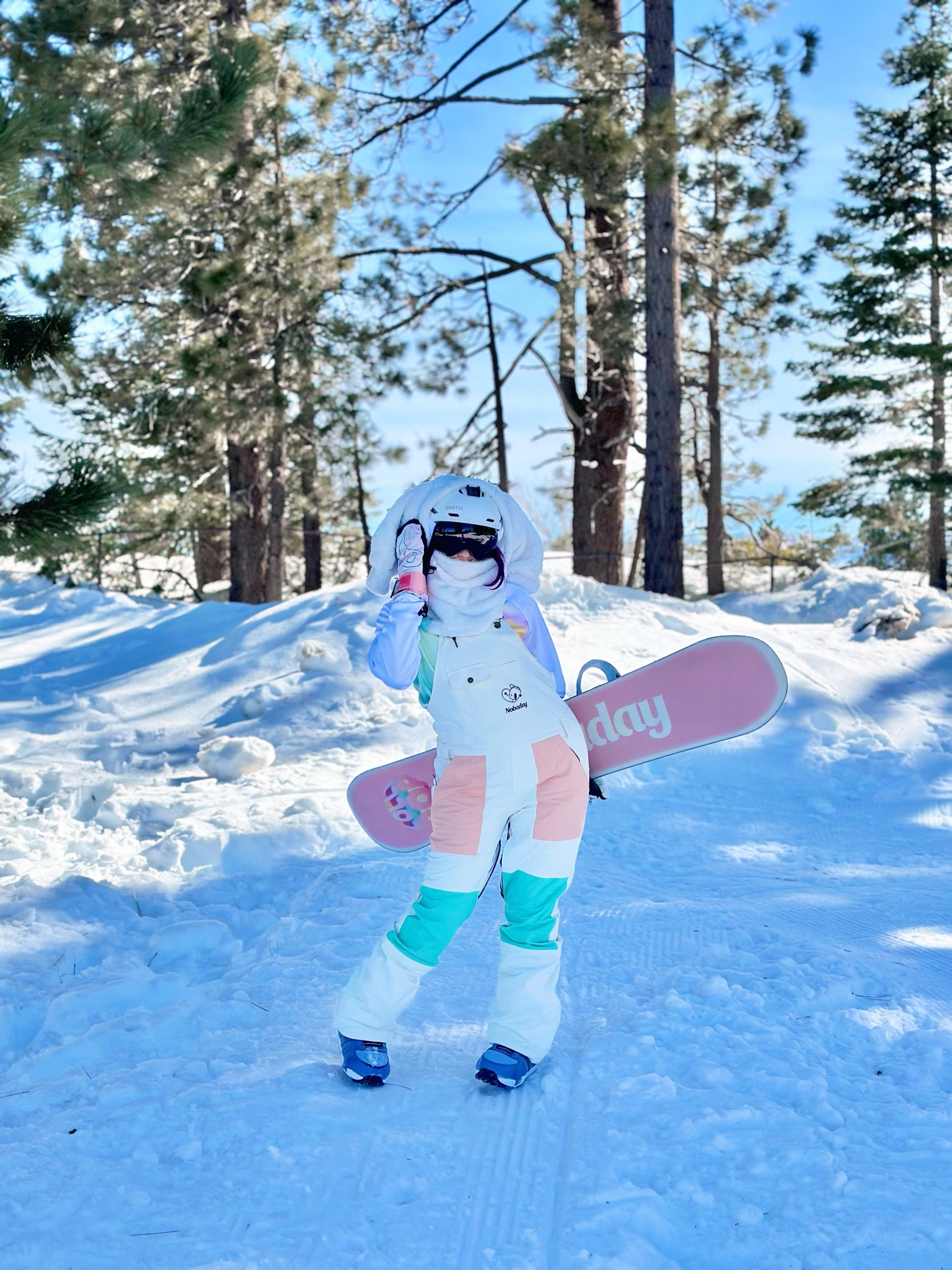 Be the cutest snowboarder on the slopes this season! 🏂💕 I love wearing this combo for blue bird days when I want to stay cozy without too many layers as I warm up!

I linked the items featured below with similar products + alternatives for anything that is no longer available! ✨

🏂❄️🏂❄️🏂❄️🏂

snowboard outfit, cute snowboard gear, snowboarding, winter outfits, ski outfits, skiing, pink snowboard outfit, rabbit ear hood, rabbit ear balaclava, nobaday snowboard outfit, snowboard bibs

#LTKActive #LTKTravel #LTKSeasonal
