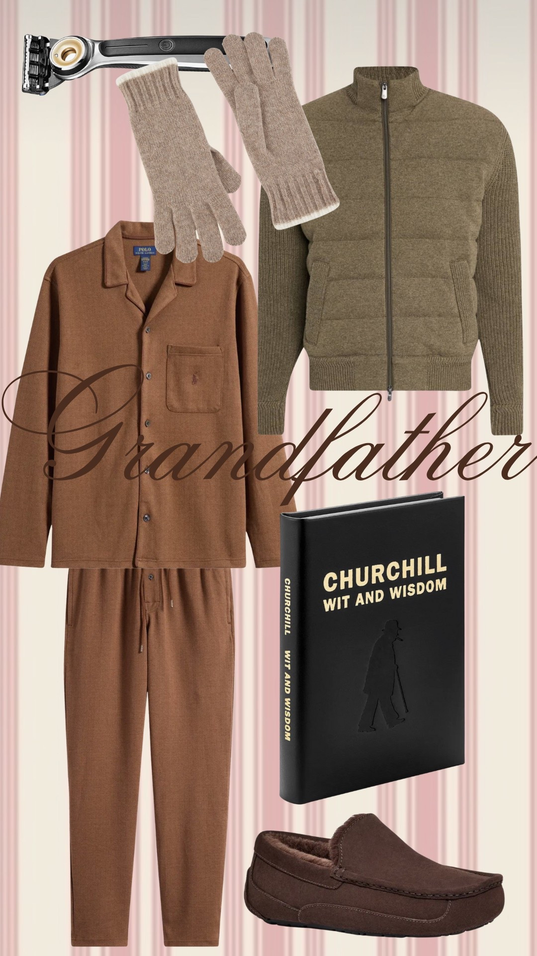 Gift guide for your father or father-in-law 🤍 The “grandfather” gift guide. 