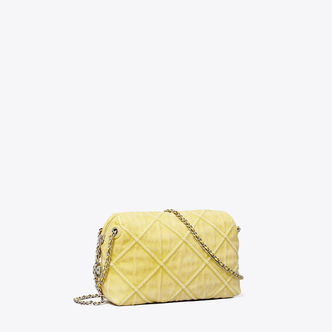 Tory Burch Fleming Denim Soft Crossbody Bag | Tory Burch (US)