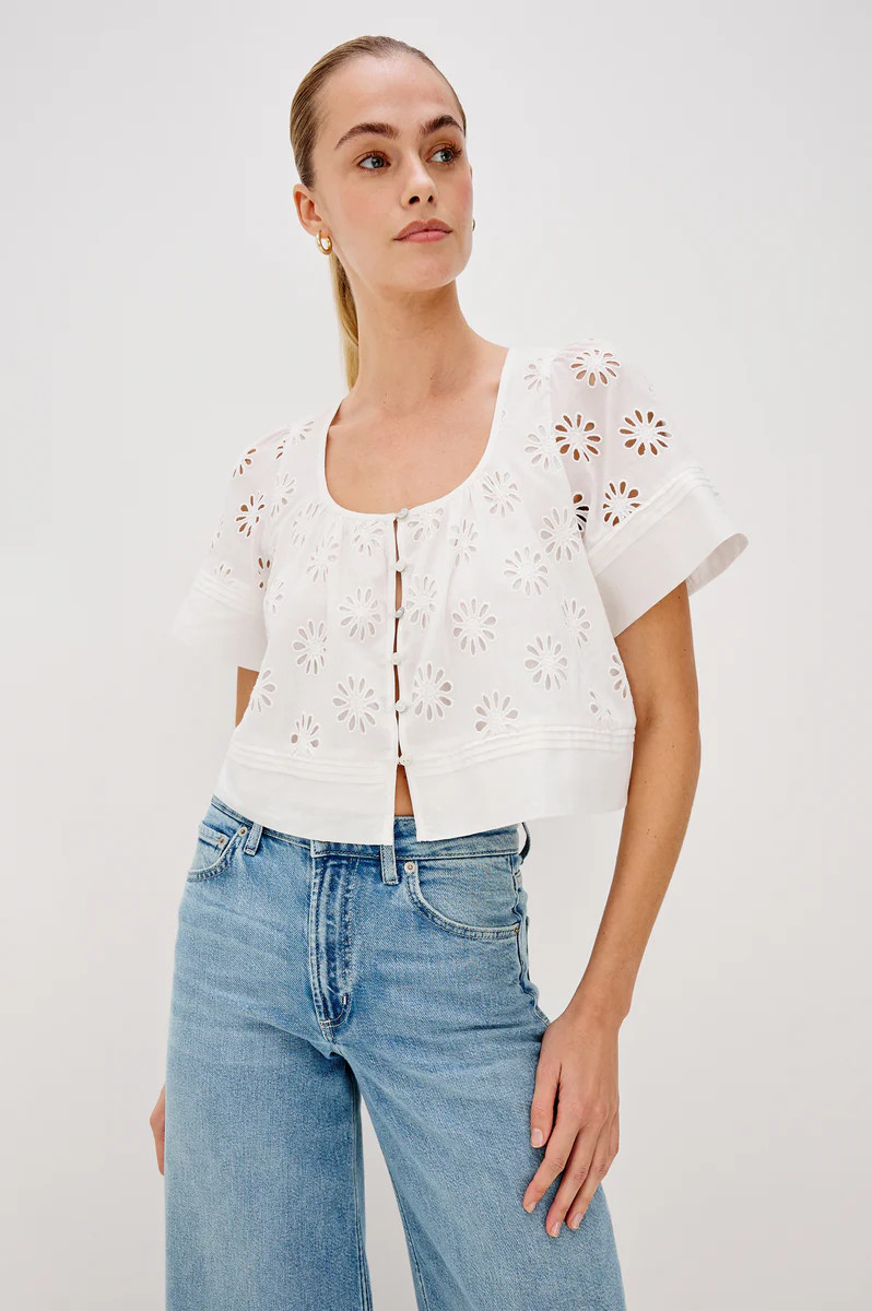 BAMBINA TOP - WHITE | Rails