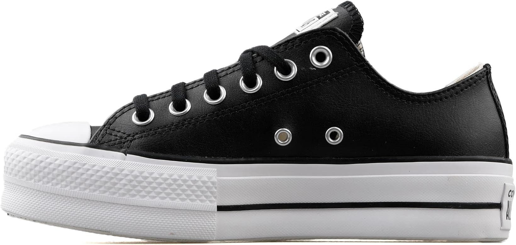 Converse Women's Chuck Taylor All Star Lift Platform Denim Fashion Sneakers | Amazon (US)