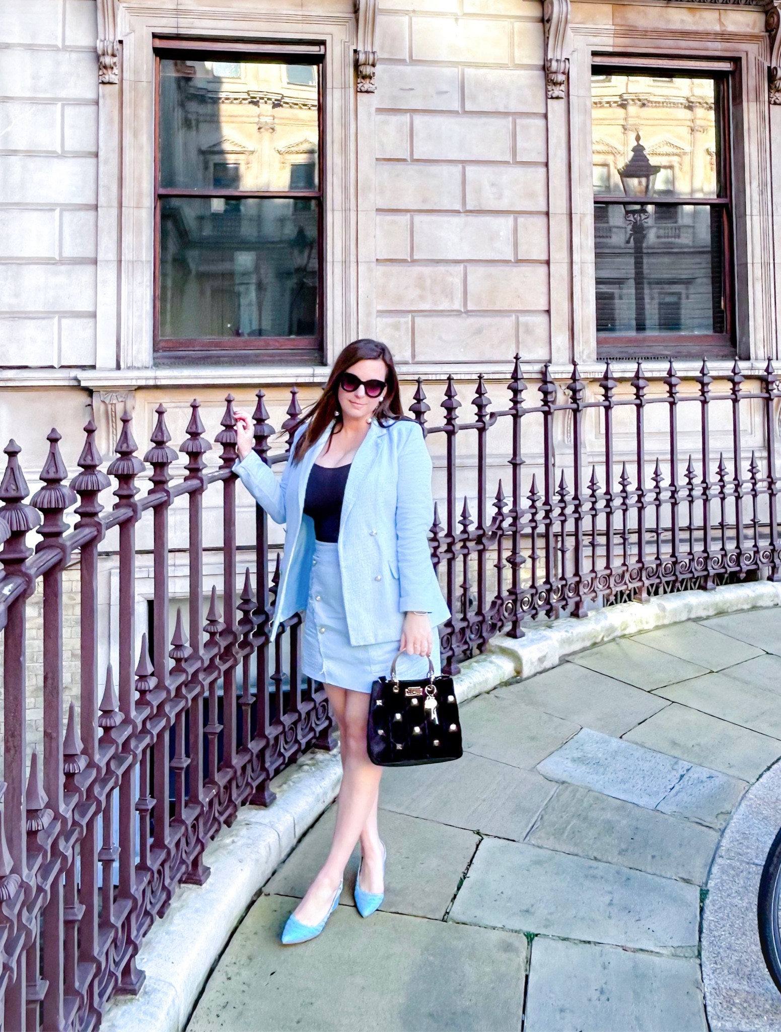 Birthday Outfit 🩵 

#LTKmidsize #LTKstyletip #LTKitbag