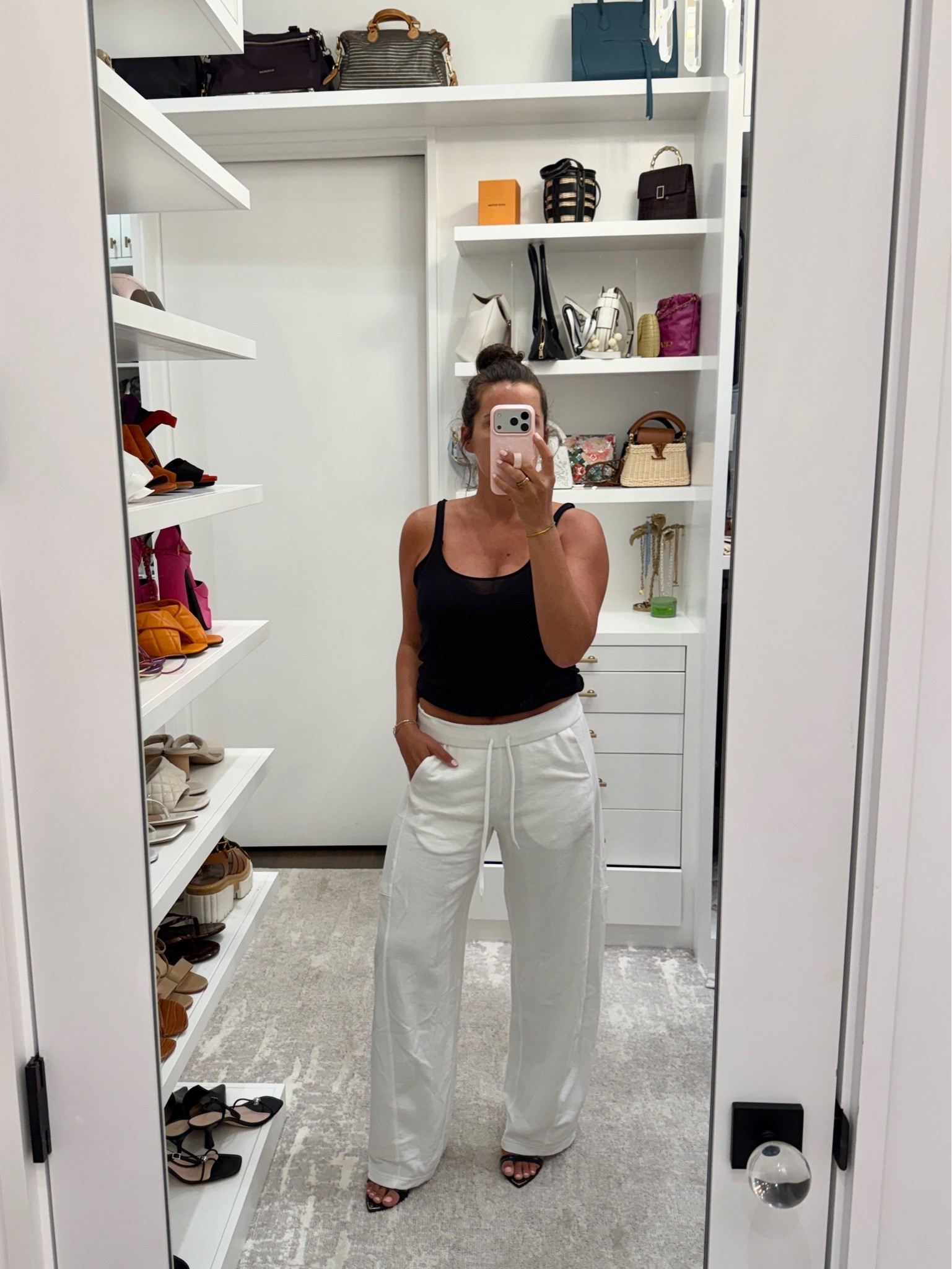 Dressing up sweats! These sweatpants run big.

#LTKmomlife #LTKgrwm