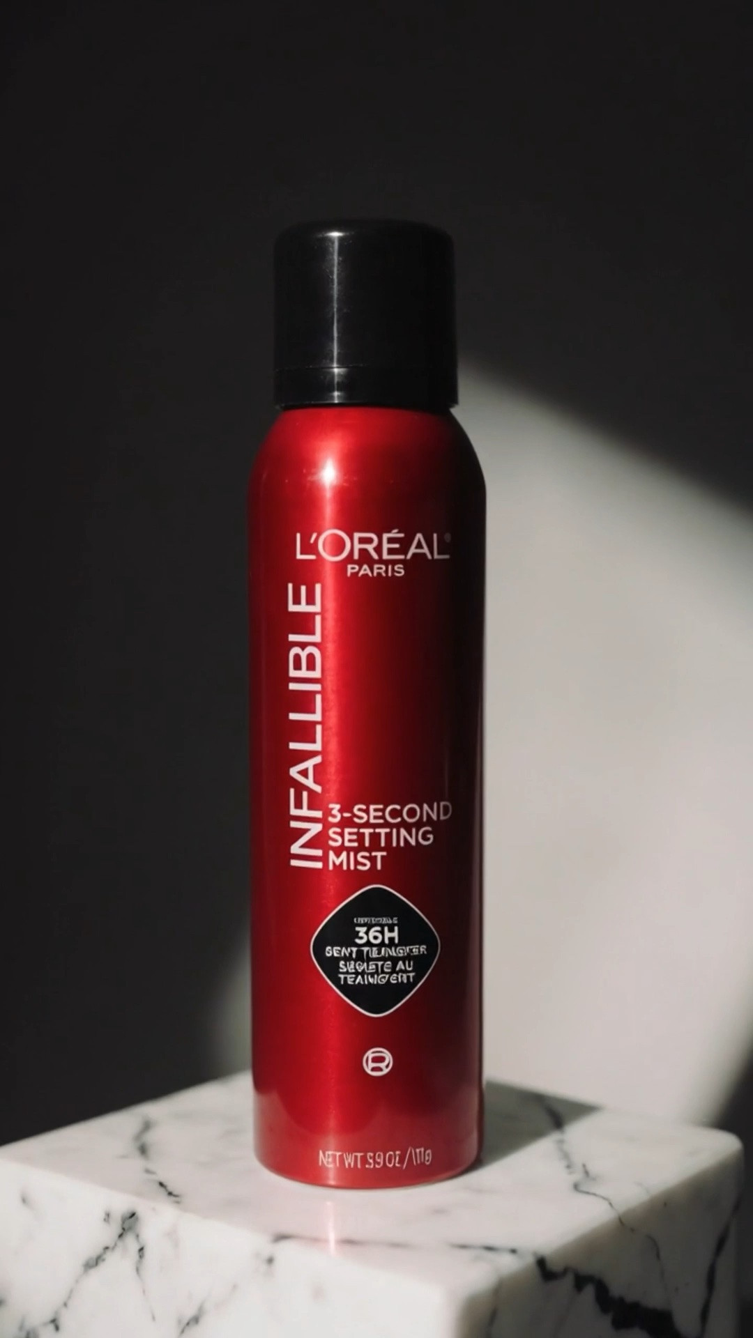 Infalible 3-seconds setting mist.
Microfine mist for up 
to 36 H wear just in case
One spray.

#giftedbybylorealparis #lorealparis @lorealparis

#LTKdayinmylife #LTKvlog #LTKselfcare