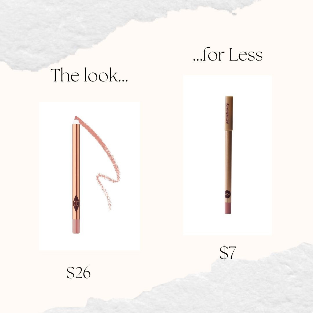 💋 Luxe vs. Less 💋
Testing out the ultimate lip liner dupe!
Charlotte Tilbury Lip Cheat in Pillow Talkvs. MCoBeauty Perfect Pout in “Cheeky Chat” — can you even tell the difference?! 👀

One is $26… the other under $7. Both glide on like a dream and give that snatched lip look we love 💄✨

💄Linked both on LTK! Save or splurge — you decide 🛍

#LTKFindsUnder50 #LTKBeauty #LTKOver40