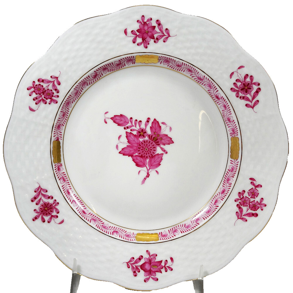 CHINESE BOUQUET RASPBERRY by Herend Dinner Plate 10" NEW NEVER USED made Hungary | eBay US