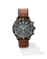 Cade 44mm Chronograph Watch in Gunmetal Stainless Steel | Kendra Scott