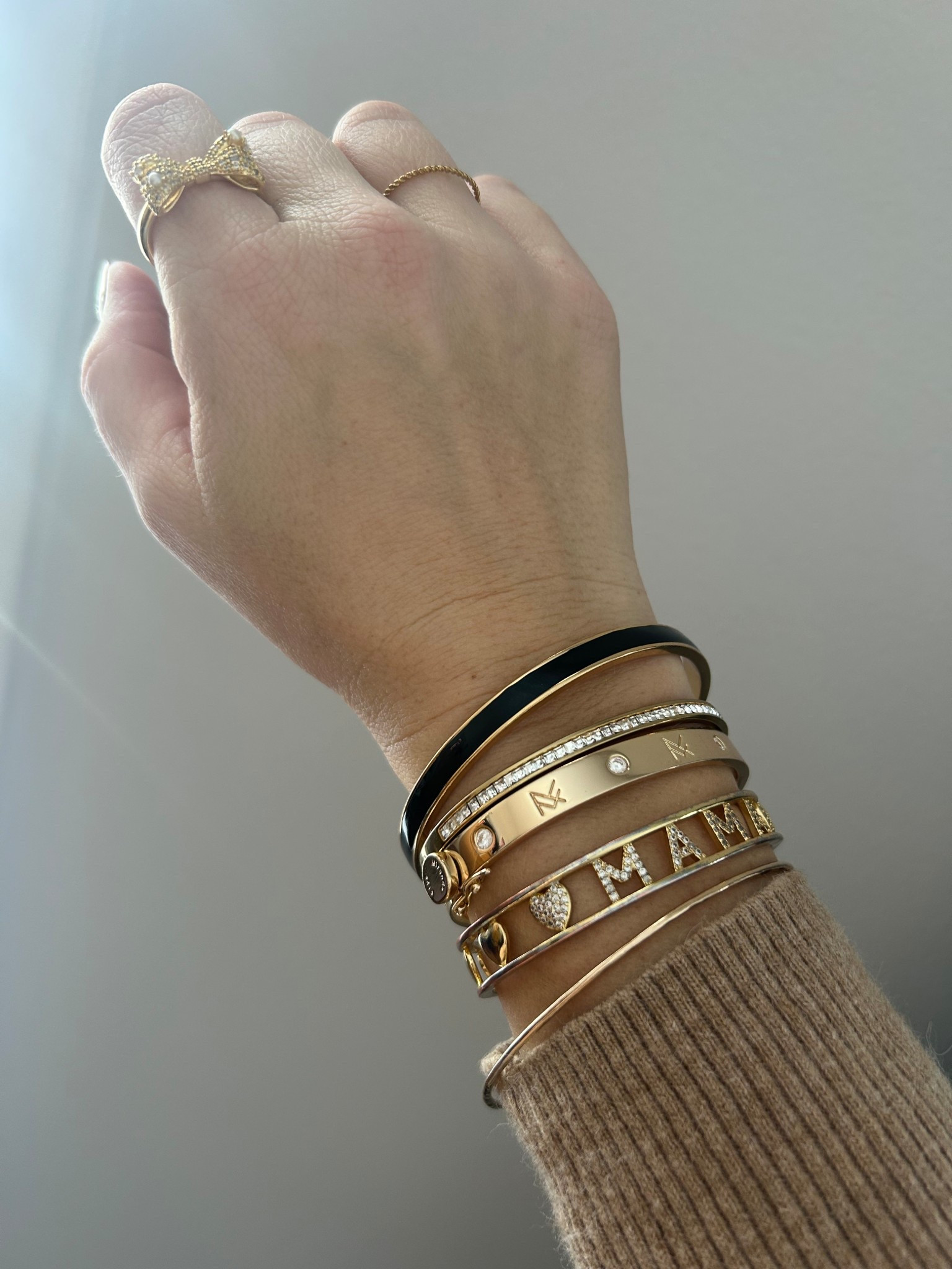Sunday’s bracelets and rings 

#LTKStyleTip #LTKWorkwear