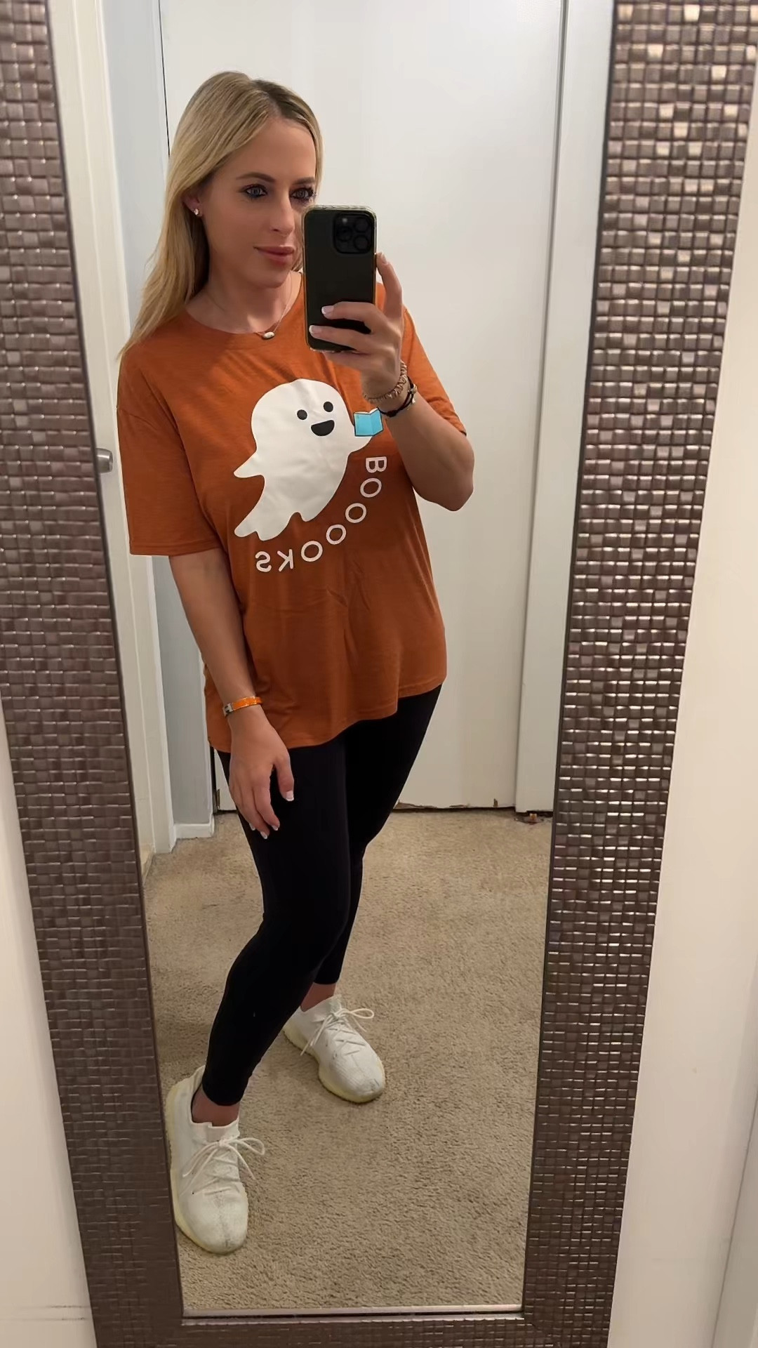 Halloween. Wearing size large in ghost graphic tee, size 10 in Lululemon leggings and size 7.5 in men’s Yeezy sneakers 



#LTKFindsUnder50 #LTKHalloween #LTKFindsUnder100