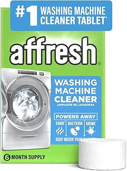 Affresh Washing Machine Cleaner, Helps Power Away Odor Causing Bacteria & Grime Deep Inside Pump,... | Amazon (US)