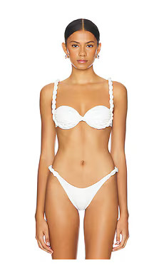 Bahia Maria Olivia Top in Tornasol White from Revolve.com | Revolve Clothing (Global)