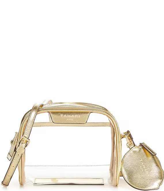 Stadium Clear Gold-Tone Crossbody Bag | Dillard's