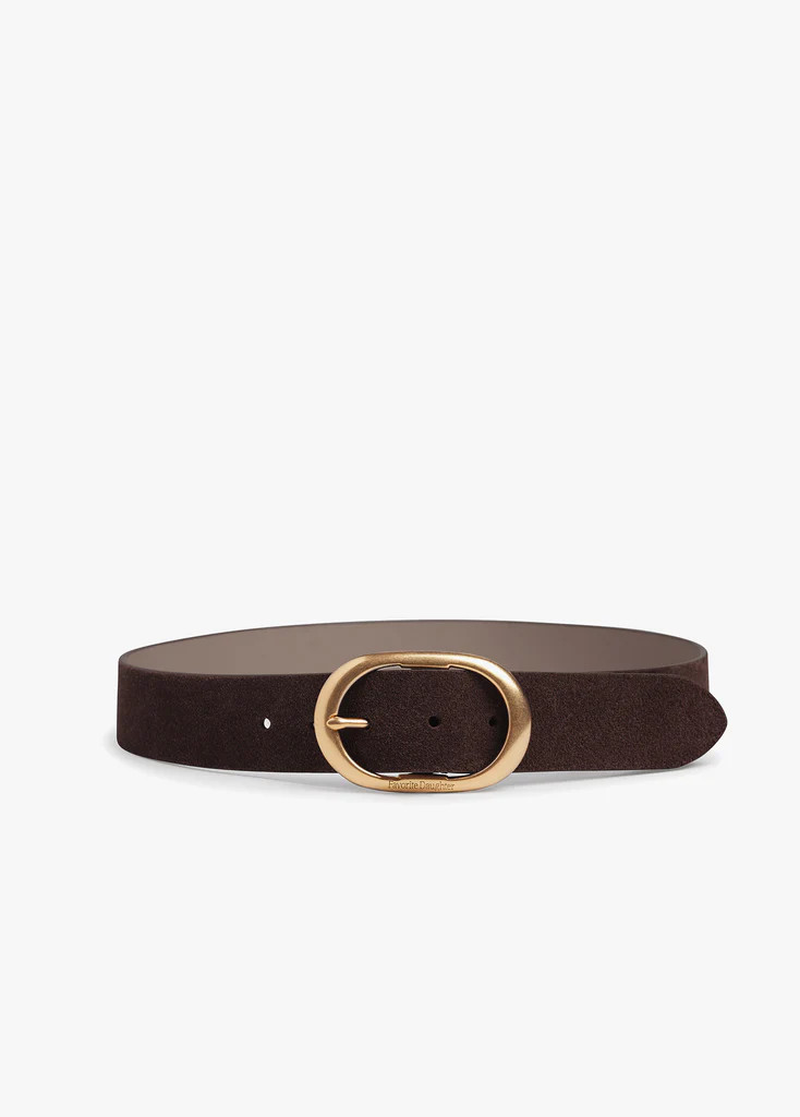 THE SUEDE JEAN BELT | Favorite Daughter