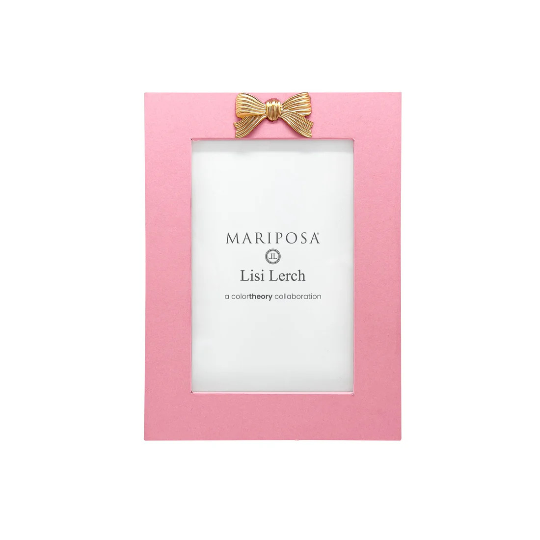 Bow Pink 4x6 Frame | Mariposa