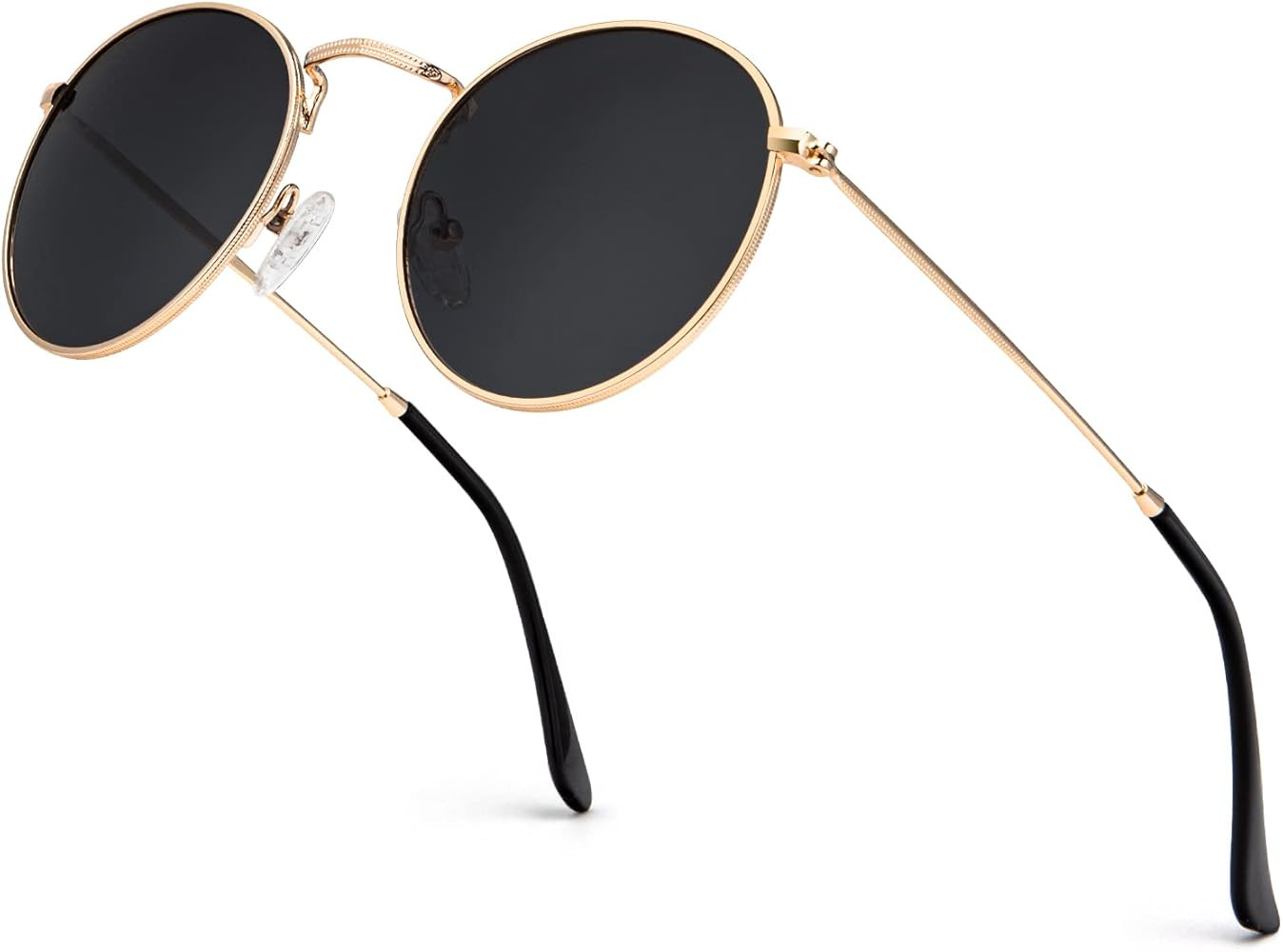 NSSIW Round Sunglasses for Women and Men, Premium Round Metal Sunglasses with Polarized Lens and ... | Amazon (CA)