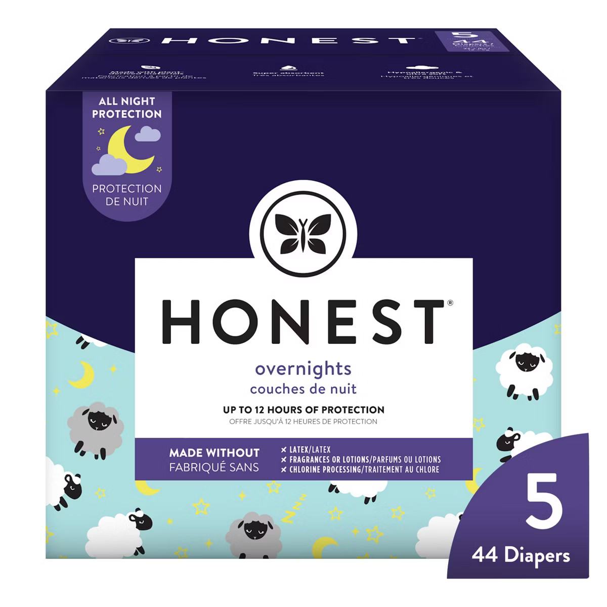 The Honest Company Clean Conscious Disposable Overnight Diapers - (Select Size and Pattern) | Target