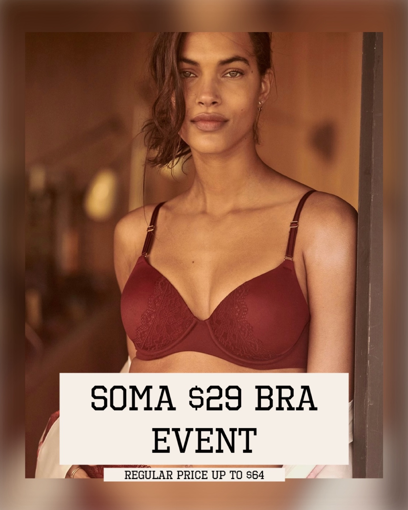Soma Wireless Bra curated on LTK