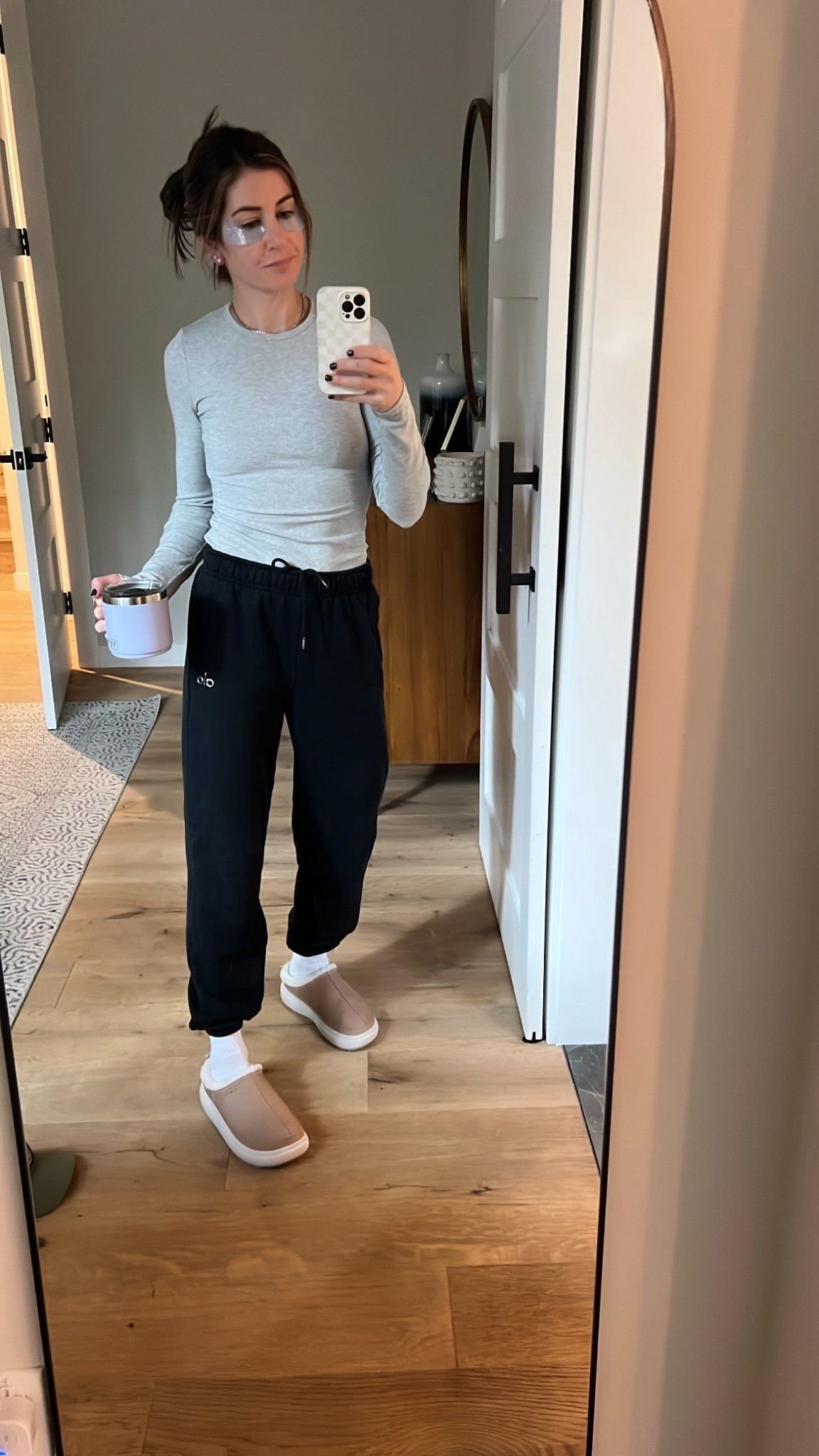 Favorite sweats and eye patches 

#LTKBeauty #LTKOver40 #LTKActive