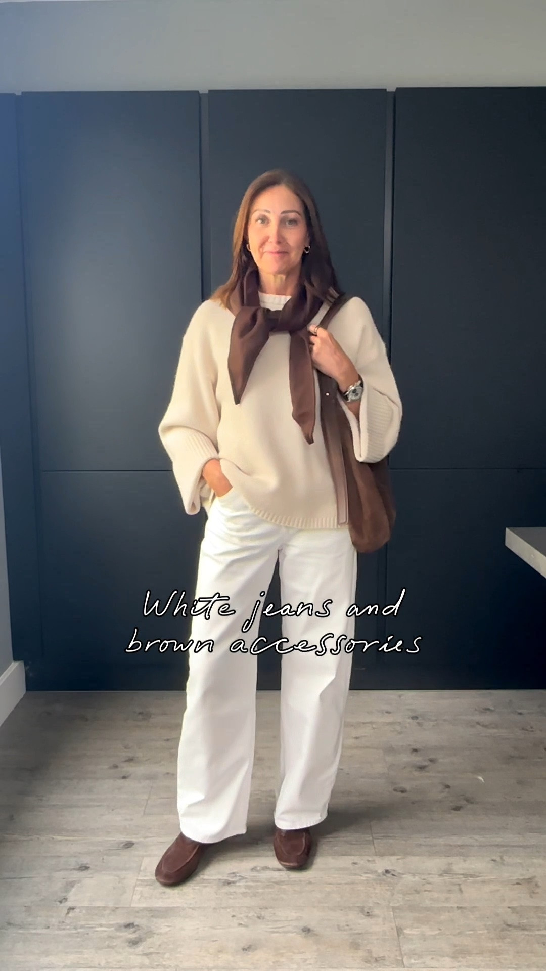 A great cream jumper is definitely a favourite in my wardrobe. 
I’ve had this one for years - they repeat them each year because it’s always so popular. Soft, slouchy and beautiful, I had to feature this as a high street hero.

Wear casually with jeans, with tailored trousers for work or pair with satin trousers/skirts for a simple evening look.

These are roomy - size down… I wear a small x

#LTKautumn #LTKover50style #LTKstyletip