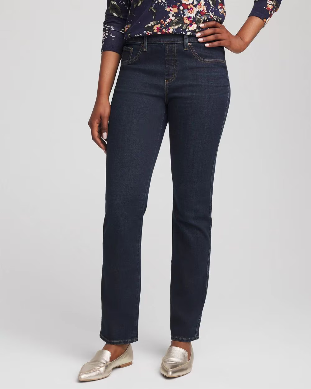 Pull-On Straight Jeans | Chico's