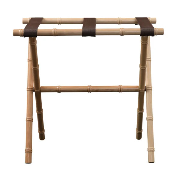 Folding Wood Luggage Rack | Wayfair North America