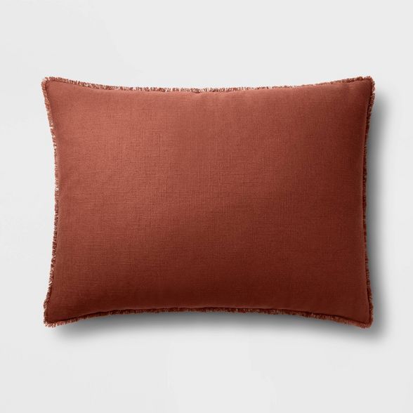 Heavyweight Linen Blend King Euro Throw Pillow - Casaluna™ | Target