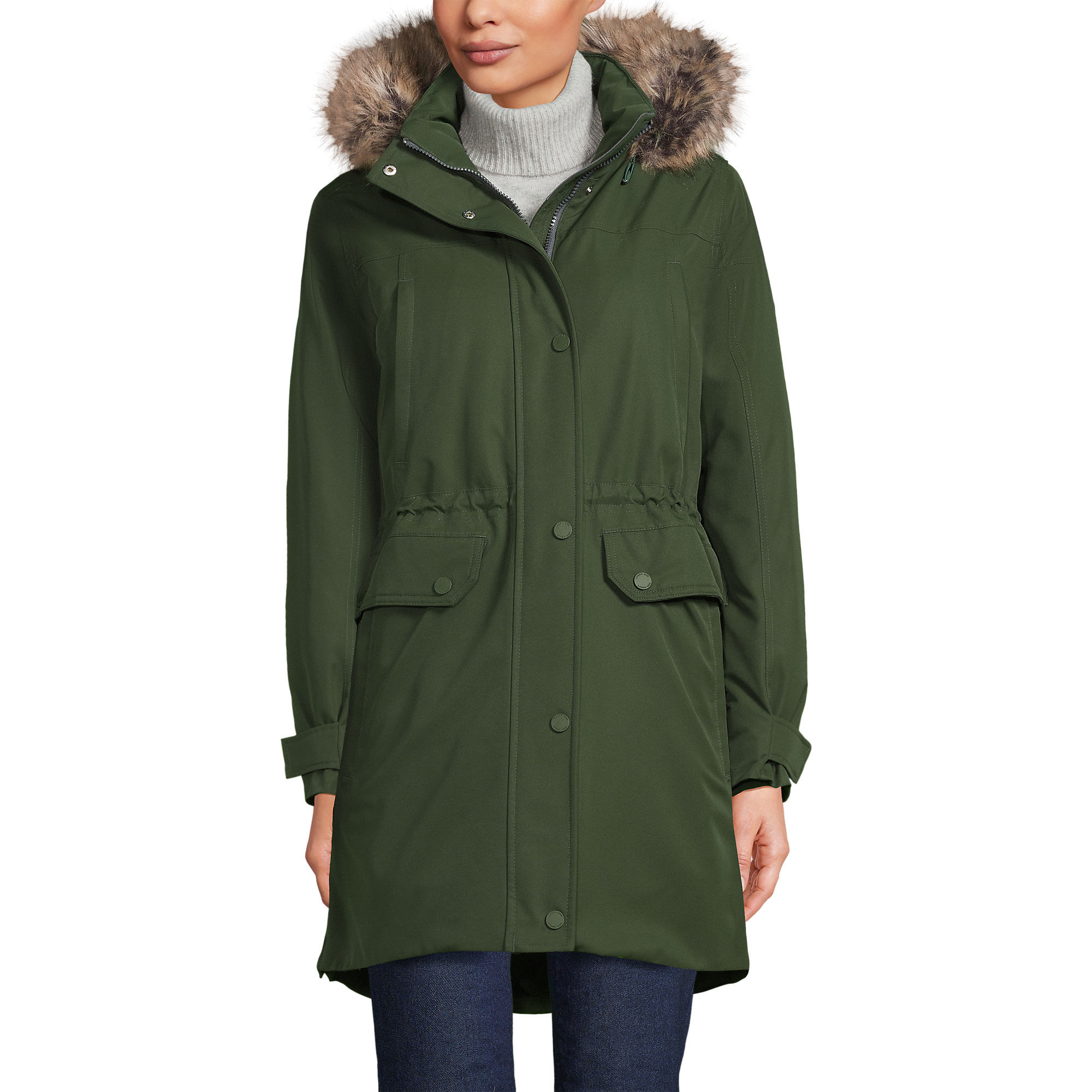 Women's Expedition Down Waterproof Winter Parka | Lands' End (US)