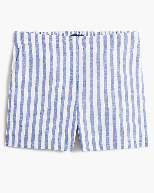 Linen-blend pull-on short | J.Crew Factory