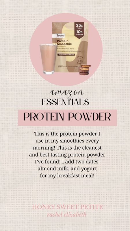 My favorite protein powder!! I get it from Amazon! 

Health 
Fitness 
Active 


#LTKfindsunder50 #LTKActive #LTKfitness